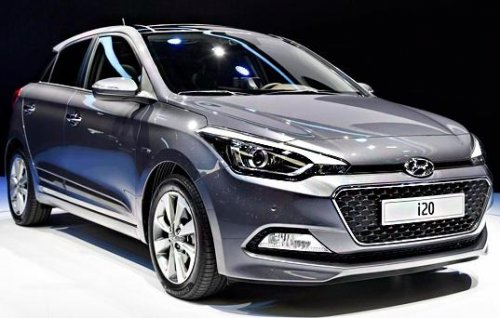 В объектив фотошпионов попал новый Hyundai i20