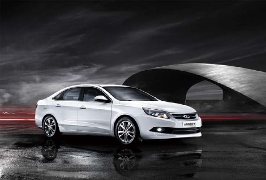 Китайская компания Chery тестирует новый седан Arrizo 7