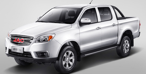 Продажи китайского пикапа JAC T6 стартуют в сентябре