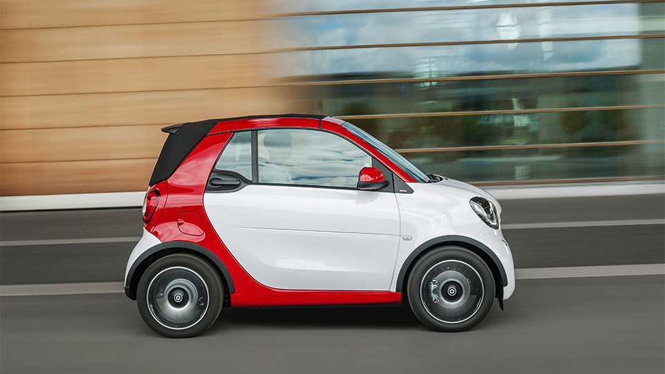 Smart ForTwo лишили крыши