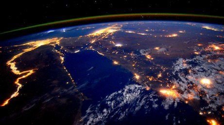 NASA: С борта МКС сняли великую реку Нил