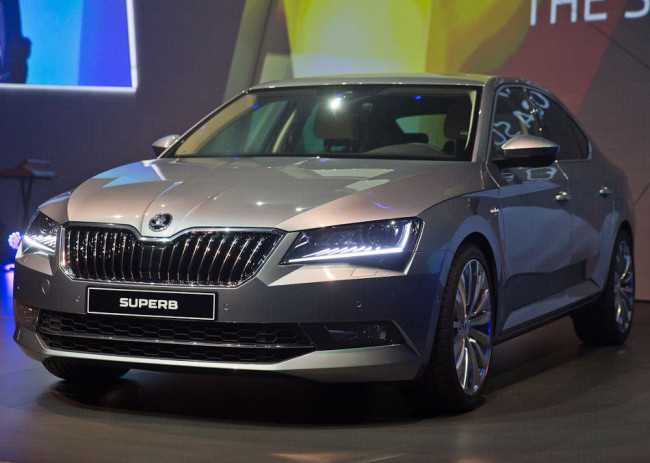 Российские продажи Skoda Superb нового поколения стартуют 30 сентября