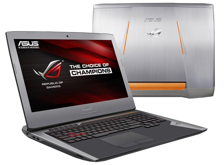 ASUS раскрыла детали об игровом ноутбуке ROG G752
