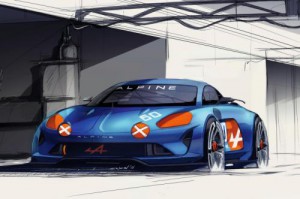Дорожное купе Renault Alpine замечено на дорожных тестах